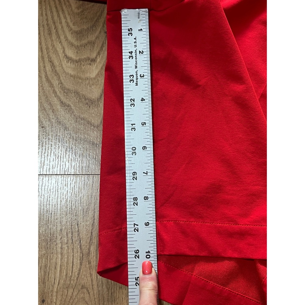 Cutter & Buck Shorts Mens 36 Red CB DryTec Golf Performance Stretch Flat Summer - Picture 8 of 8